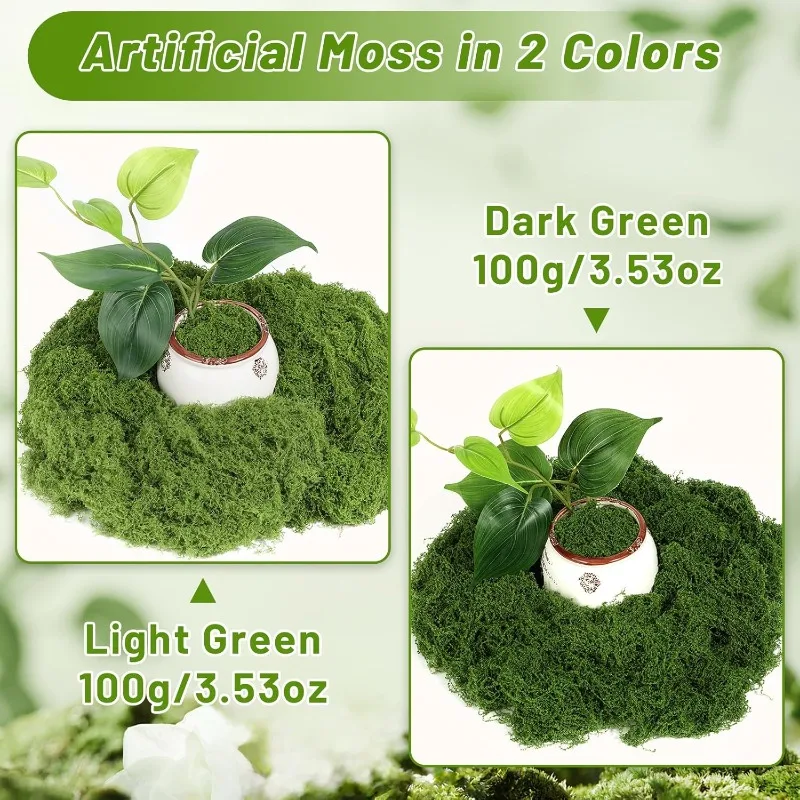 Eternal Life Moss Grass Artifi - огляд і ціна Sphagnum Moss Dry
