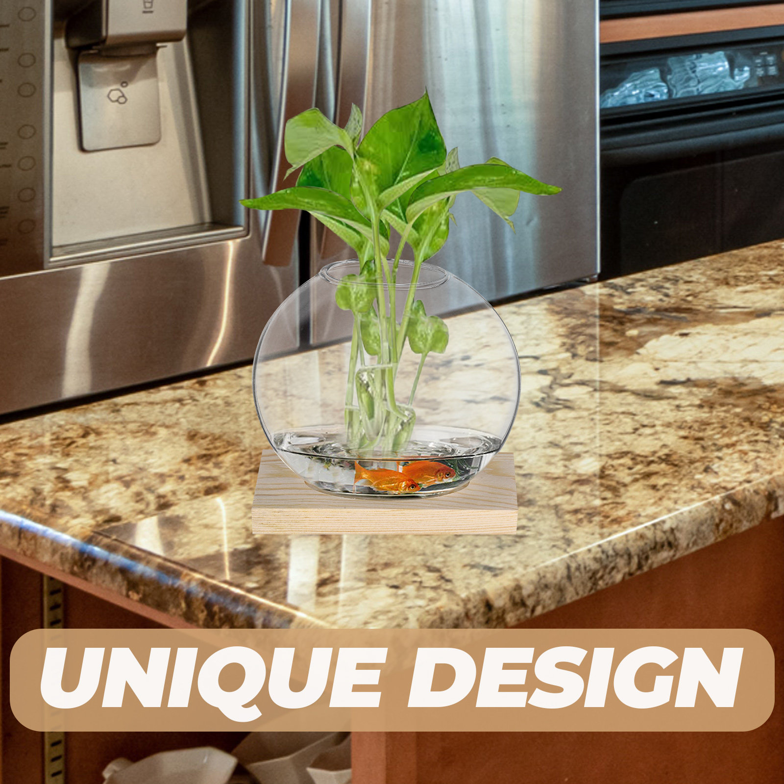2Sets Glass Small Plant Vase F - огляд і ціна Propagation Station Vase