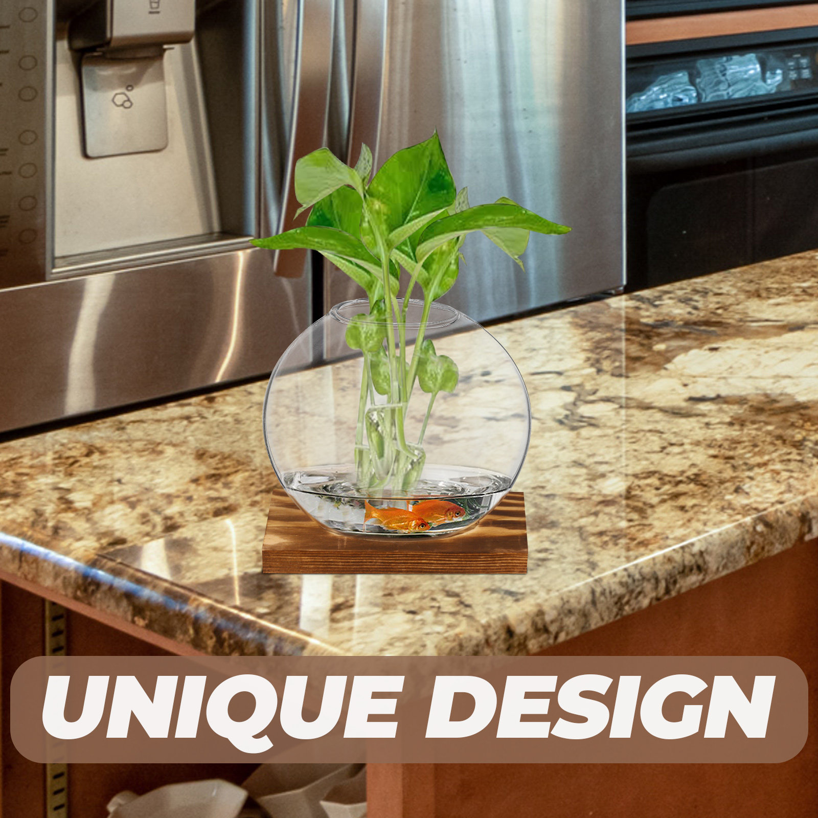 2Sets Glass Small Plant Vase F - огляд і ціна Propagation Station Vase