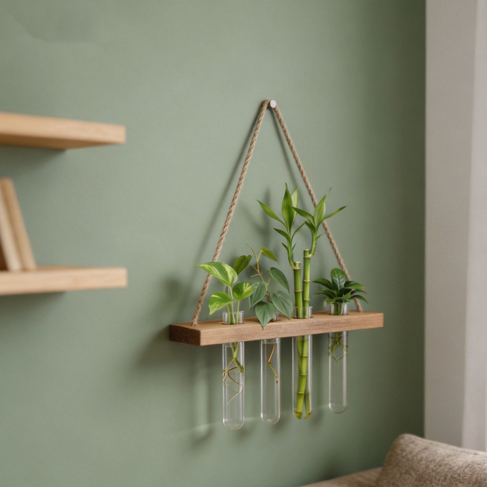 Wooden Stand Plant Propagation - огляд і ціна Propagation Station Vase